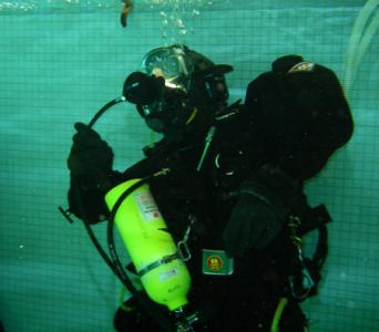 First dive of 2006 for 30 minutes  